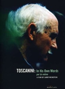 

TOSCANINI IN HIS OWN WORDS (Docufiction, 2008), 1 DVD