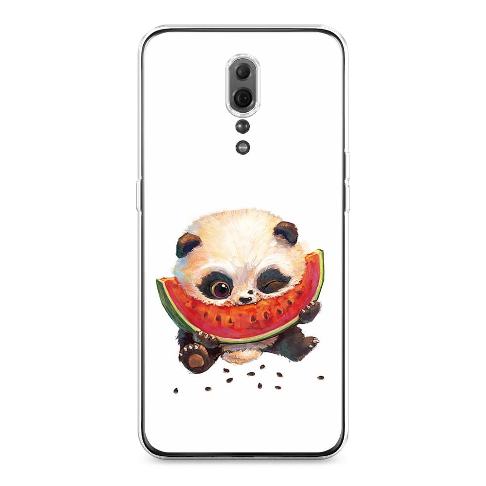 

Чехол Awog на Oppo Reno Z "Малыш панды с арбузом", Разноцветный, 250950-1