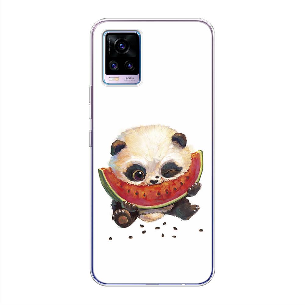 

Чехол Awog на Vivo V20 "Малыш панды с арбузом", Разноцветный, 263350-1