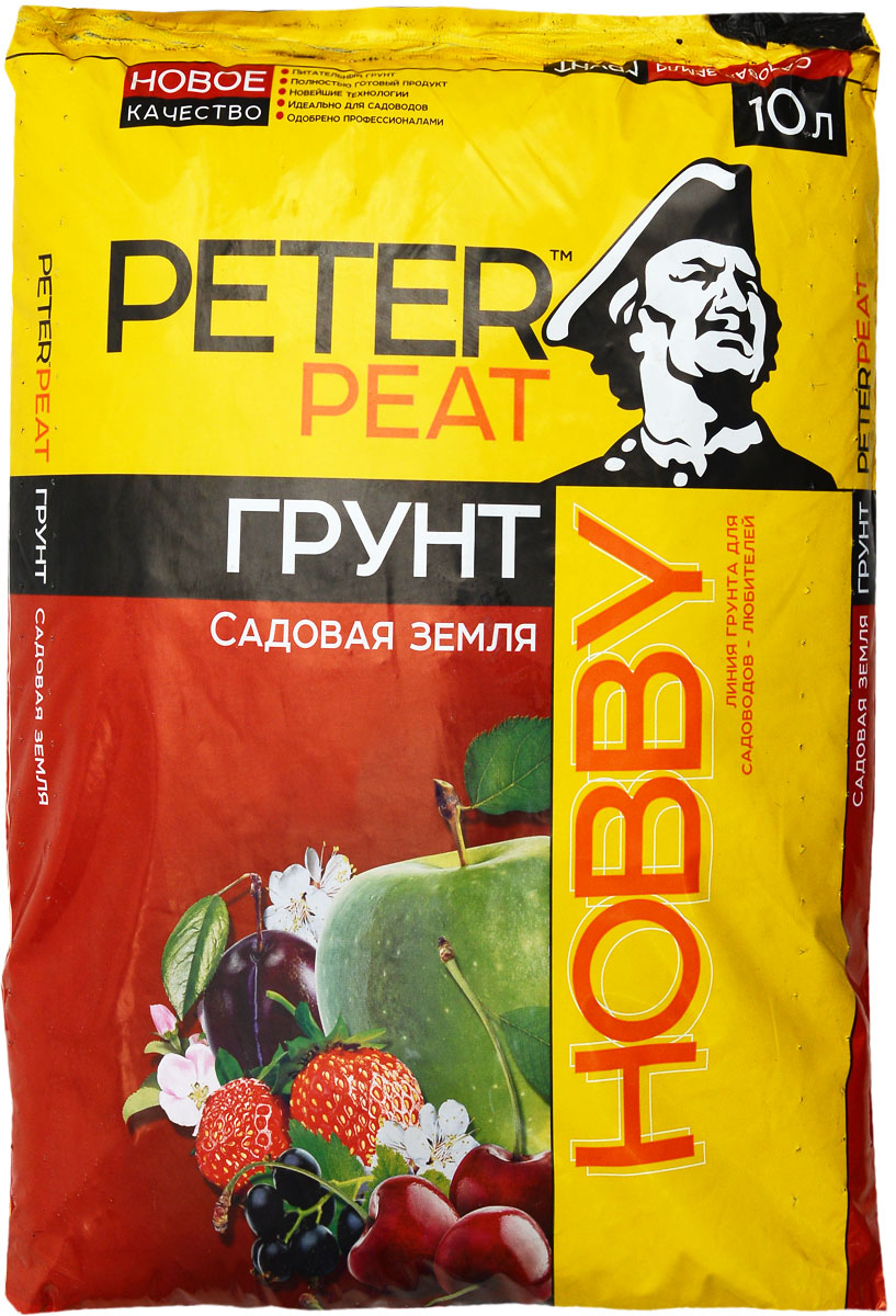 Грунт универсальный Peter peat Линия хобби. садовая земля Х-01-10 10л