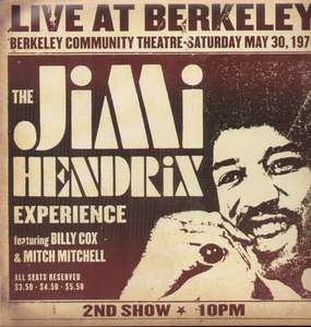 Jimi Hendrix: The Berkeley Concerts (180g) USA
