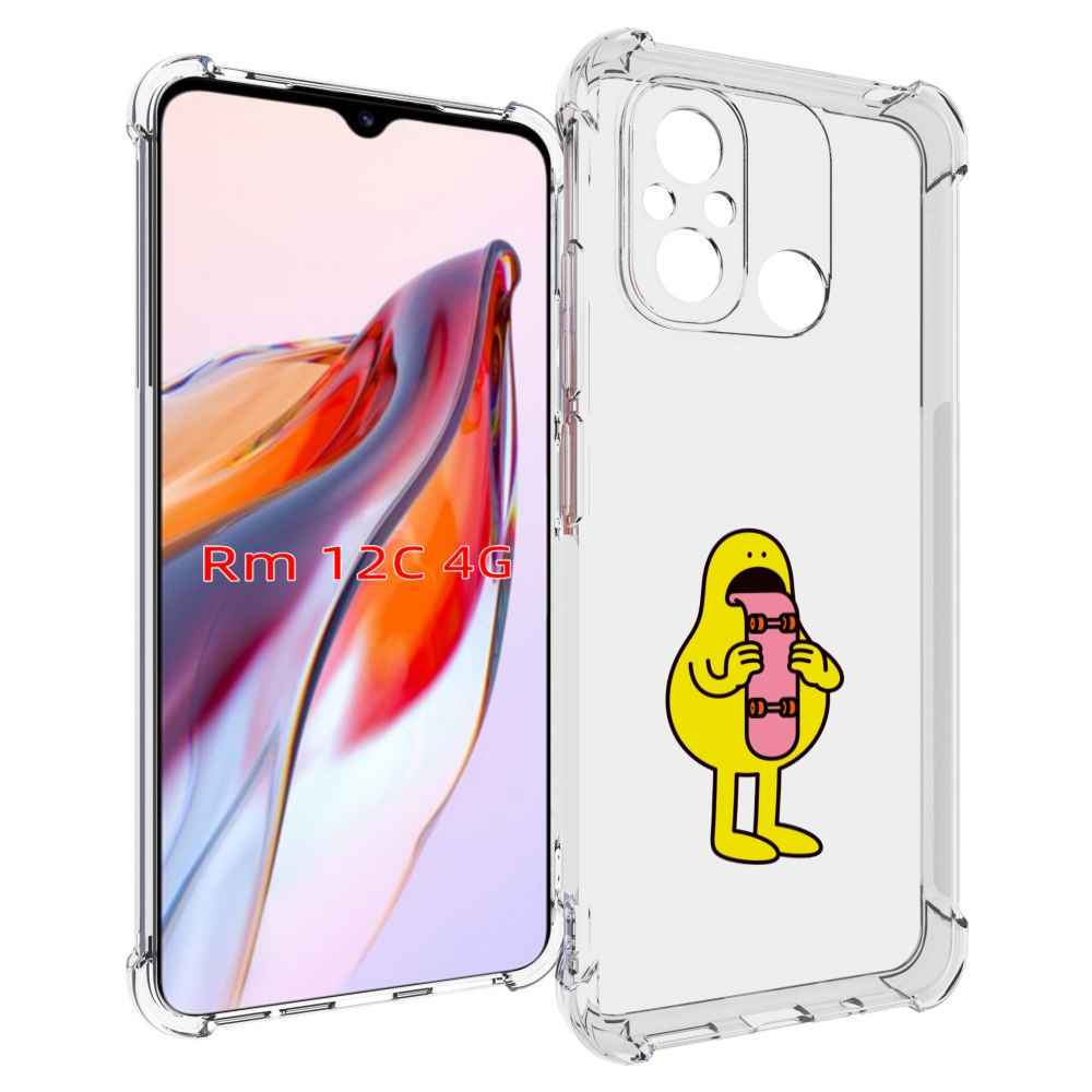 

Чехол MyPads язычок скейтер для Xiaomi Redmi 12C / Poco C55, Tocco