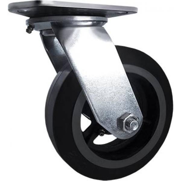 Колесо большегрузное обрезиненное поворотное Longway SCD63 большегрузное обрезиненное поворотное колесо mfk torg