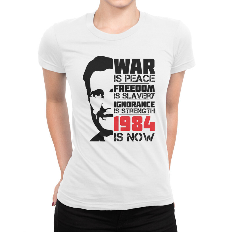 

Футболка женская Dream Shirts 1984 - Джордж Оруэлл 976353111 белая L, Белый, 1984 - Джордж Оруэлл 976353111