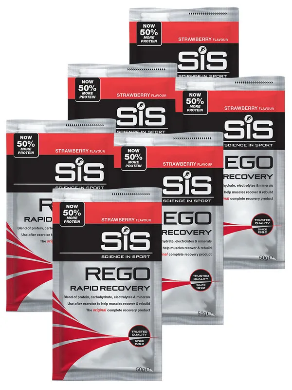 

SiS SiS, Напиток углеводно-белковый, порошок REGO Rapid Recovery, 6х50г (Клубника), SiS, Напиток восстановительный углеводно-белковый в порошке REGO Rapid Recovery, 6х50г (Клубника)