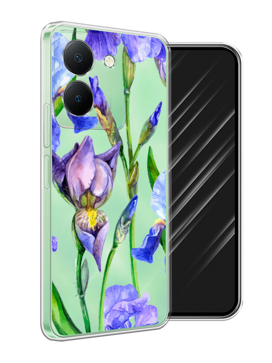 

Чехол Awog на Vivo Y27S "Синие ирисы", Фиолетовый;голубой;зеленый, 269750-1