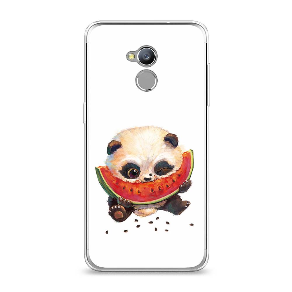 

Чехол Awog на ZTE Blade V7 Lite / ЗТЕ Блэйд V7 Lite "Малыш панды с арбузом", 130450-1