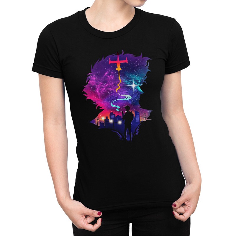 

Футболка женская Dream Shirts Ковбой Бибоп 976361111 черная M, Ковбой Бибоп 976361111