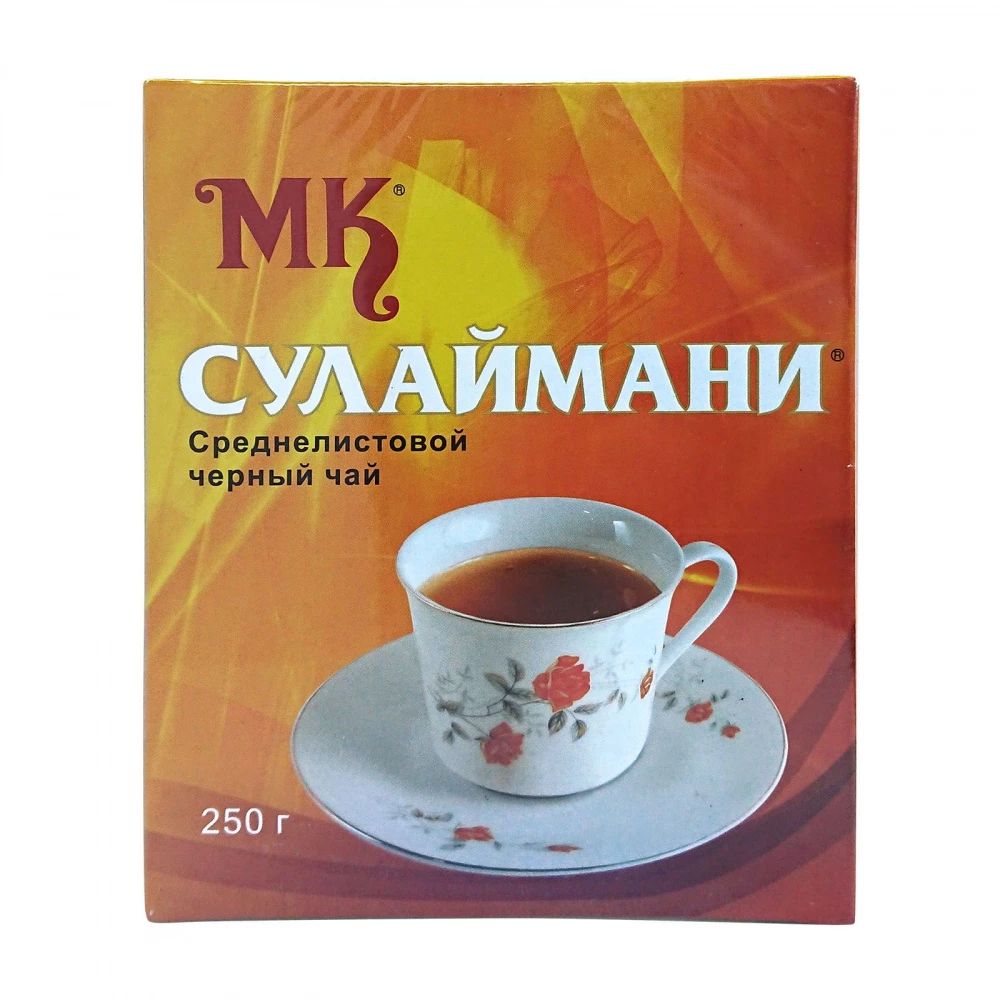 

Чай черный МК "Сулаймани", листовой, 250 г