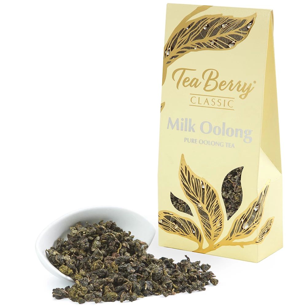 Чай Tea Berry Молочный оолонг, смесь черного и зеленого, с добавками, 100 г