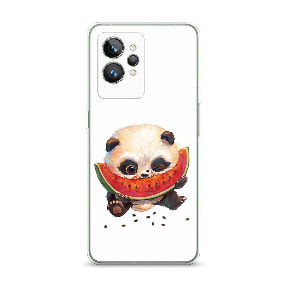 

Чехол Awog на Realme GT 2 Pro "Малыш панды с арбузом", Разноцветный, 258650-1