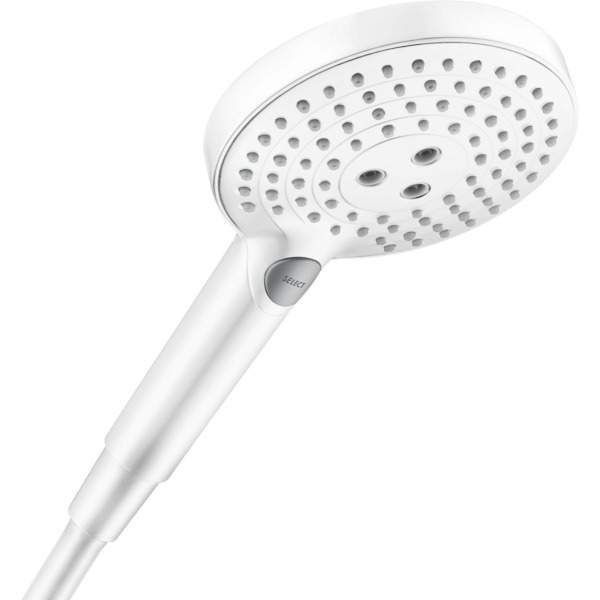 фото Ручной душ hansgrohe raindance select s 120 3jet ecosmart 9 л/мин. 26531700, матовый белый