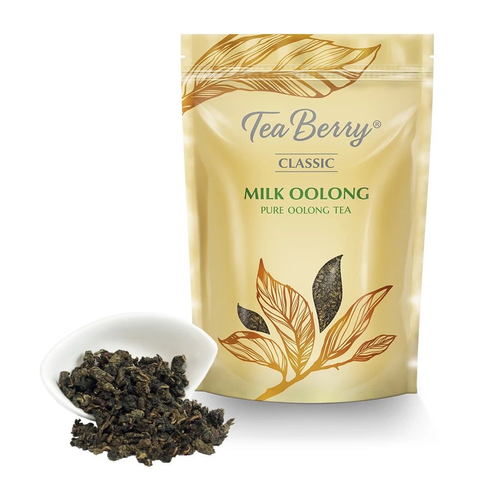 

Чай Tea Berry "Молочный оолонг", смесь черного и зеленого, с добавками, 200 г