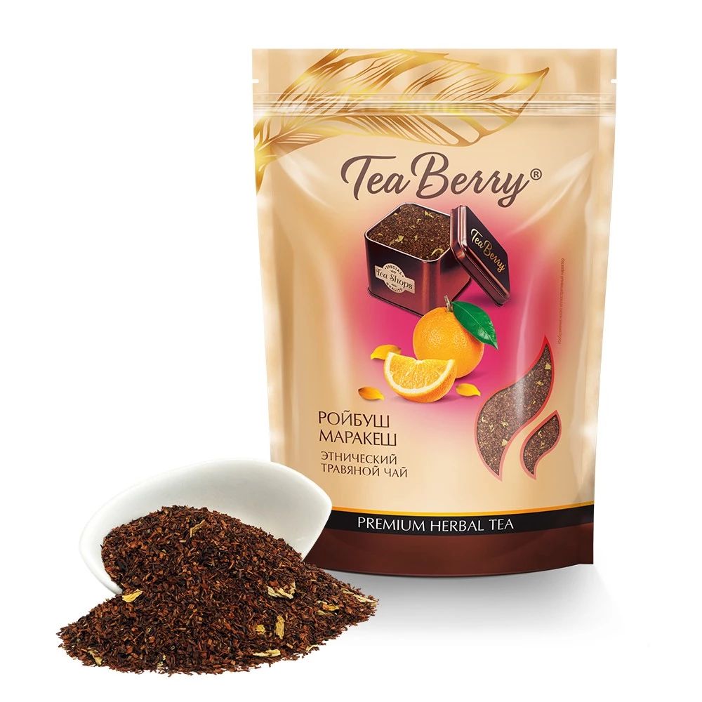 Чай ройбуш Tea Berry Маракеш, листовой, 200 г
