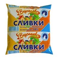 фото Сливки вкусняев 10% 500 мл