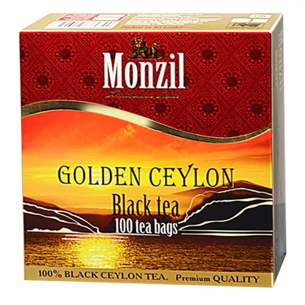 

Чай черный Monzil "Golden Ceylon", 100 пакетиков