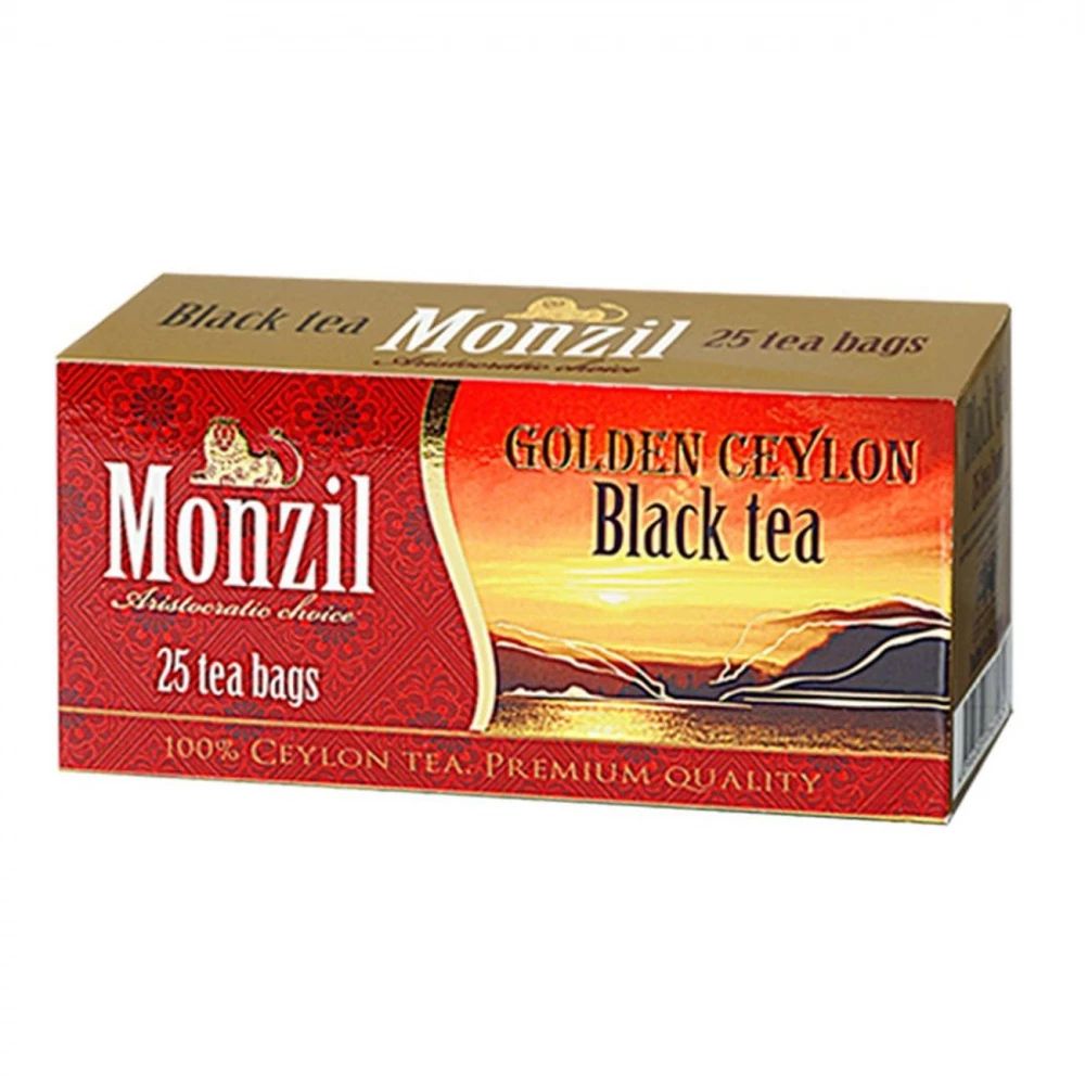 

Чай черный Monzil "Golden Ceylon", 25 пакетиков