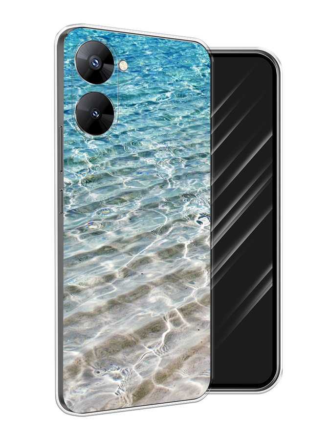 

Чехол Awog на Realme V30 5G/V30T 5G "Волны 10", Бирюзовый, 2513550-4