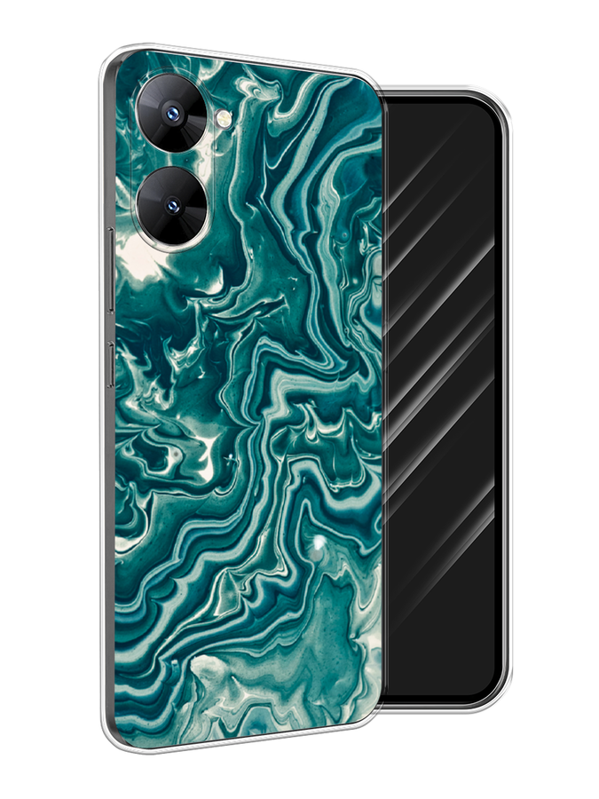 

Чехол Awog на Realme V30 5G/V30T 5G "Минералы 4", Бирюзовый, 2513550-3
