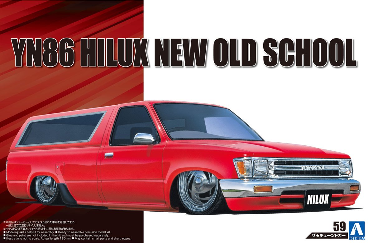 

Сборная модель Aoshima 1/24 Сборная модель Toyota HiLux 95 New Old School 05700