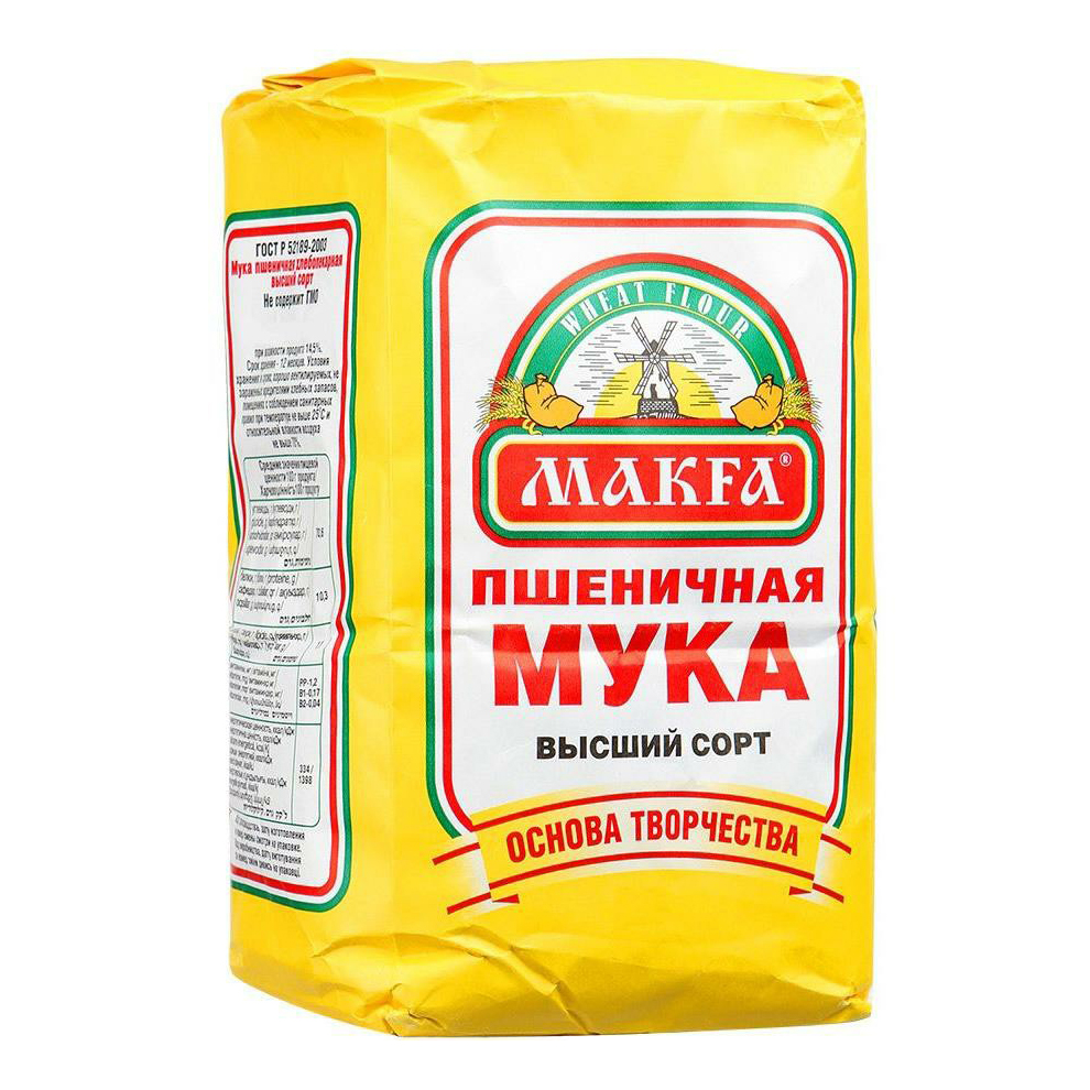 фото Мука makfa пшеничная 1 кг