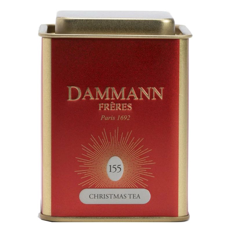 фото Чай dammann freres christmas tea / рождественский красный черный листовой с добавками 90 г