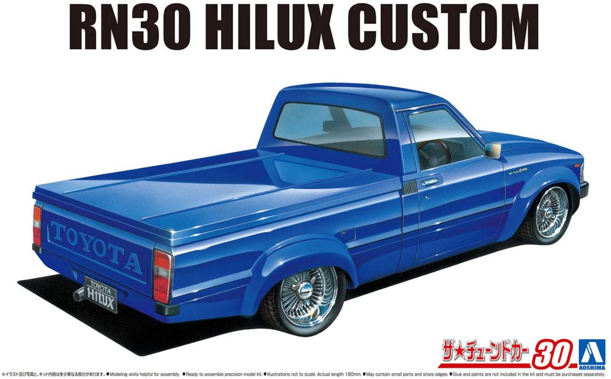 фото Сборная модель aoshima 1/24 сборная модель toyota hilux 78 custom 05862