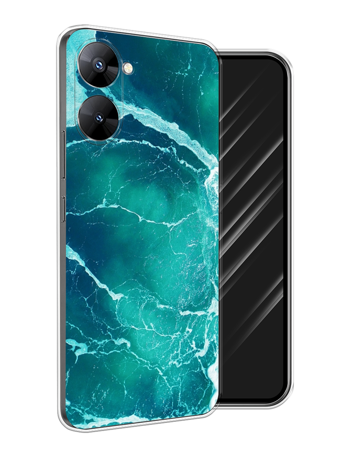 

Чехол Awog на Realme V30 5G/V30T 5G "Изумрудный океан", Бирюзовый;синий, 2513550-4