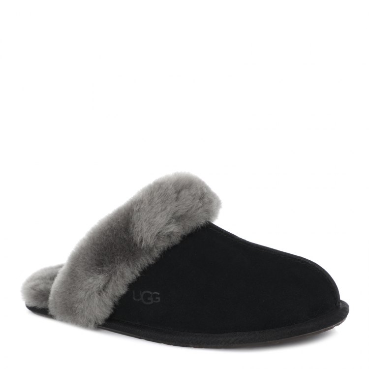 

Женские тапочки UGG Scuffette II 1106872 цв. черный 43 EU, 1106872