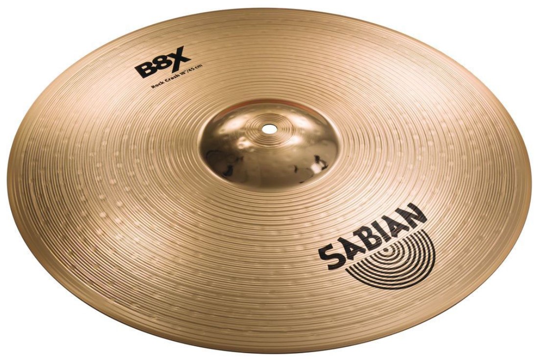 

Тарелка для ударной установки Sabian 18" B8X Rock Crash, 18" B8X Rock Crash