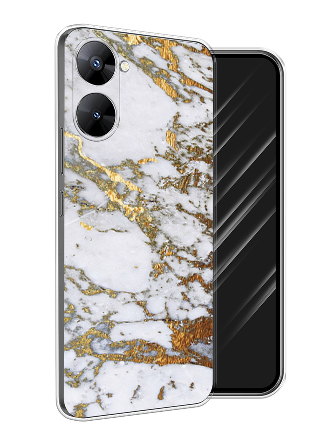 

Чехол Awog на Realme V30 5G/V30T 5G "Белый мрамор", 2513550-3