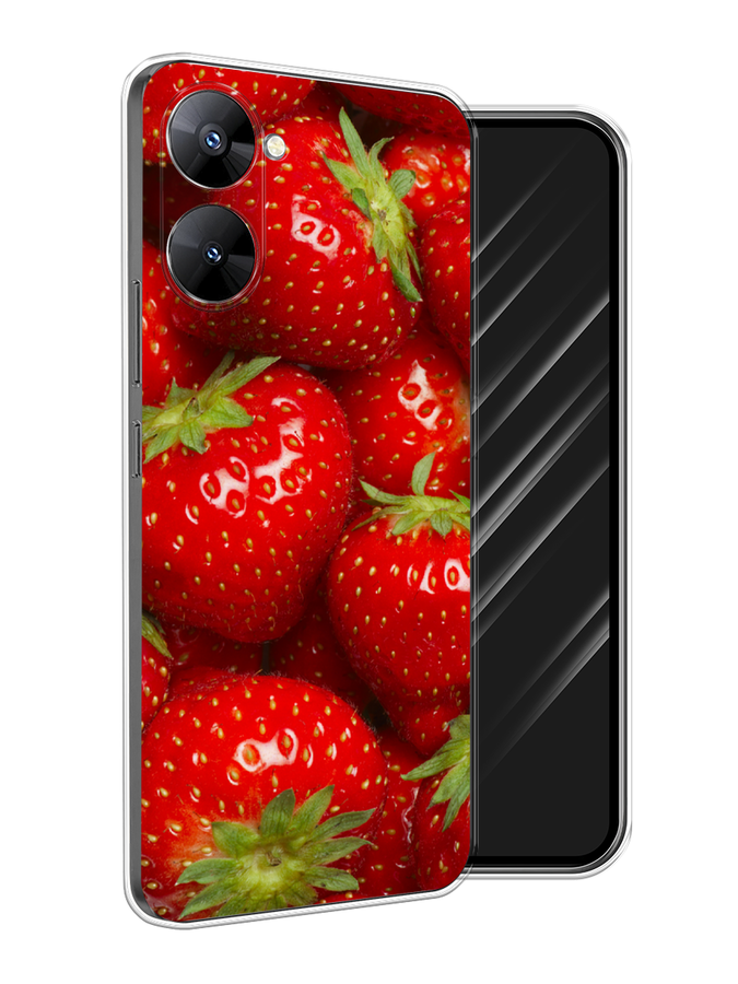 

Чехол Awog на Realme V30 5G/V30T 5G "Клубника", 2513550-10