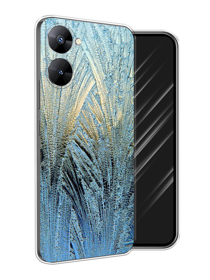 

Чехол Awog на Realme V30 5G/V30T 5G "Лёд", Голубой, 2513550-4