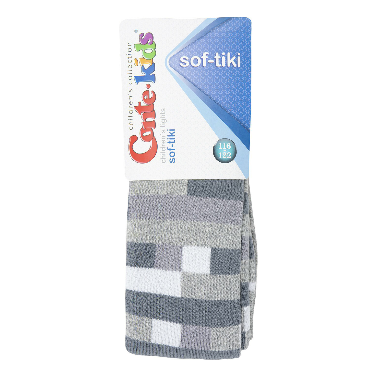 

Колготки детские Conte-Kids Sof-tiki махровые серые р 116-122