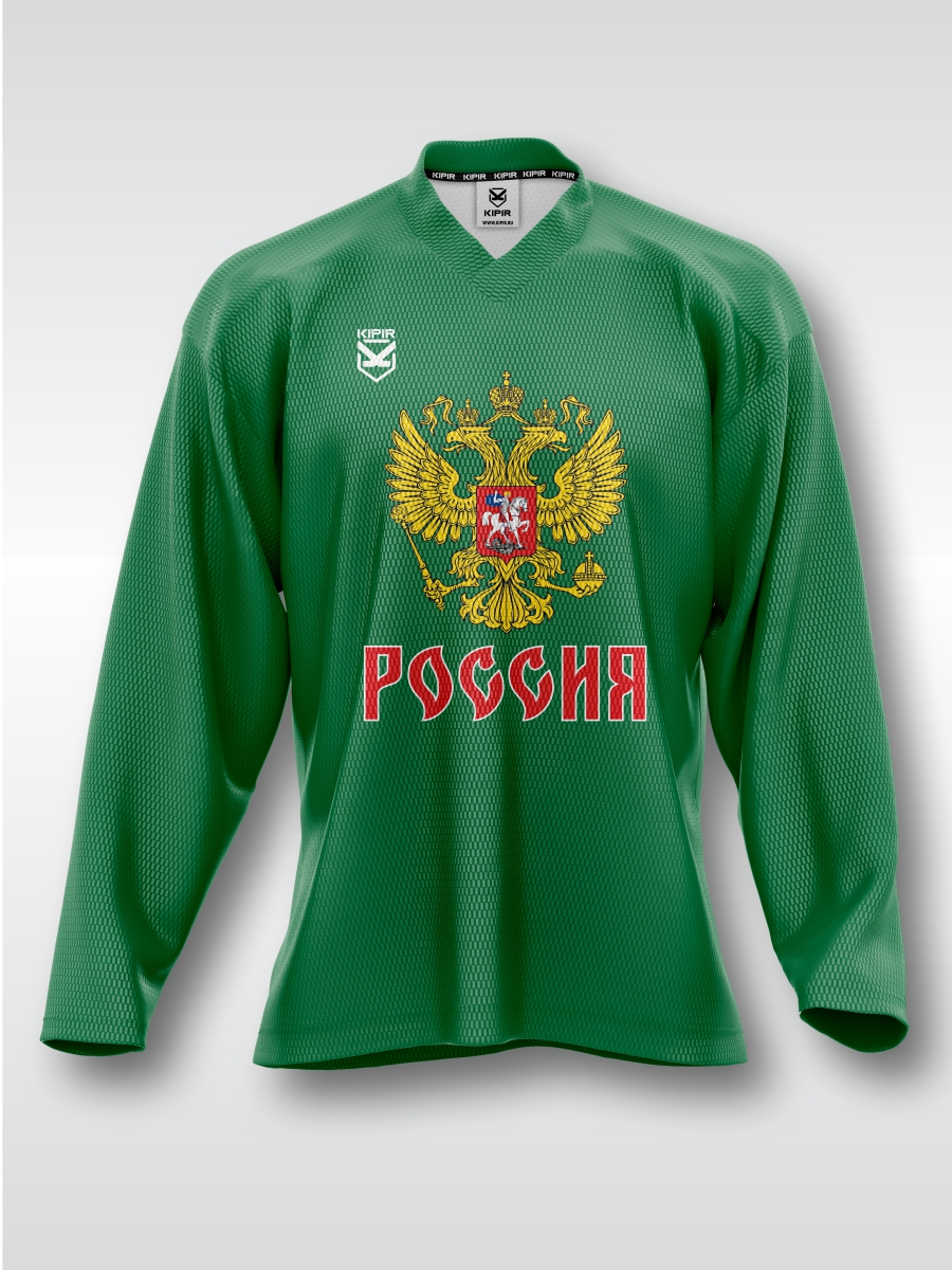 

Хоккейная майка джерси Kipir M Зеленый, Уважай партнера