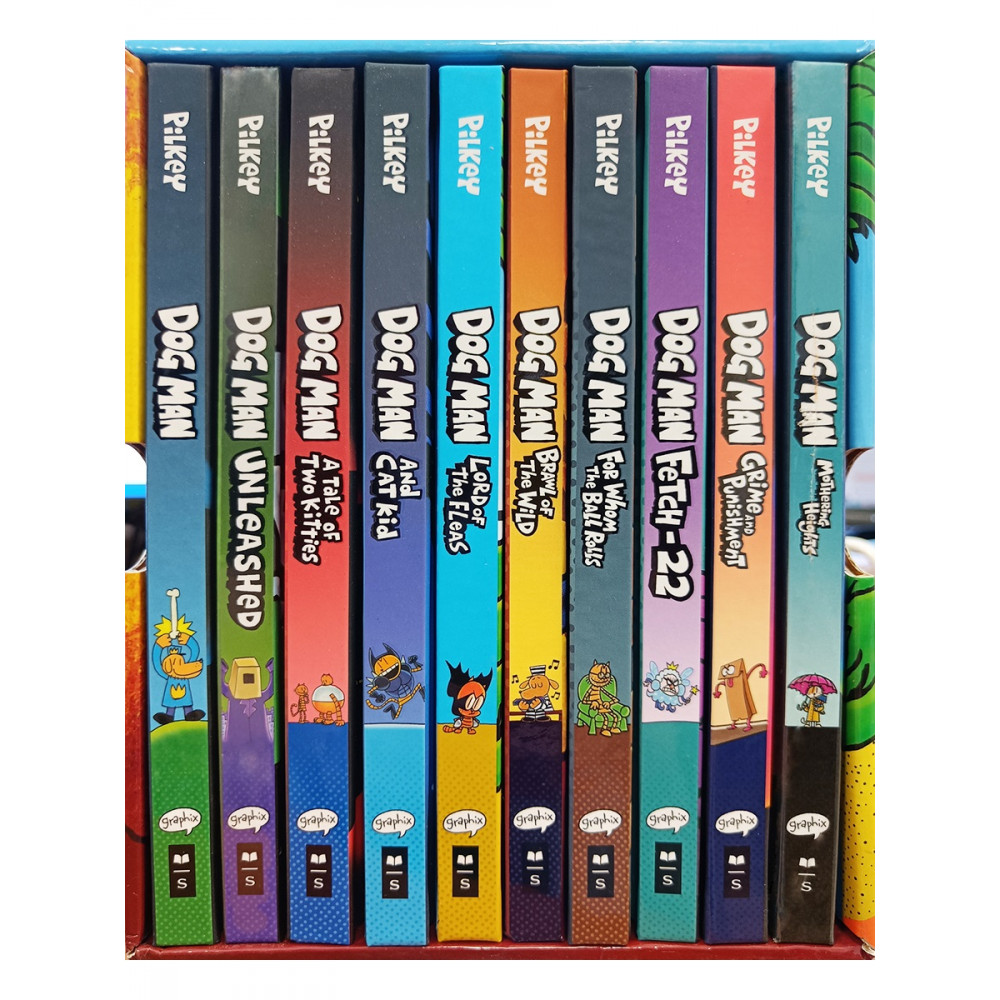 

Dog Man Series 10 Books Collection