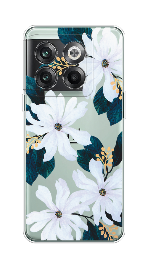 

Чехол на OnePlus Ace Pro "Delilah Flower", Зеленый;белый, 153350-1