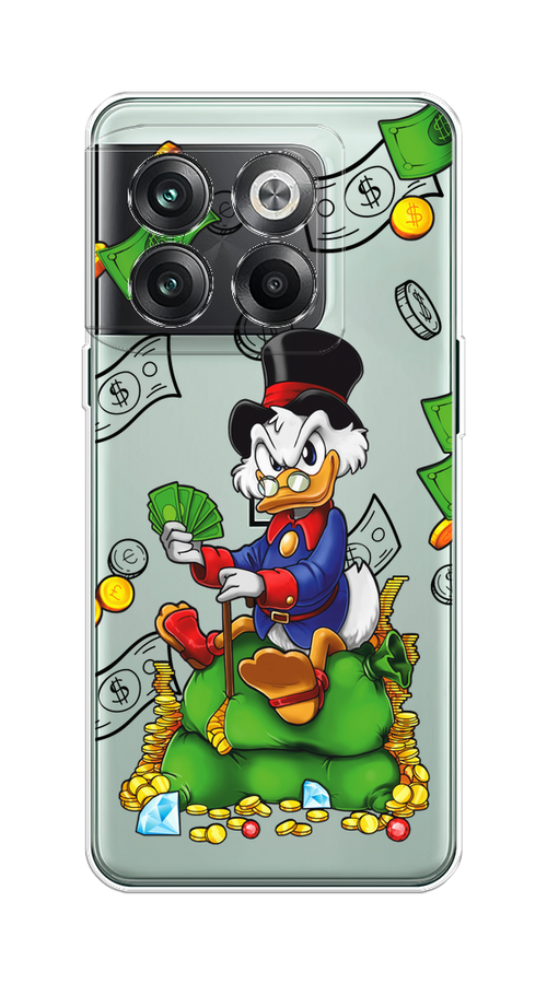 

Чехол на OnePlus Ace Pro "Scrooge Richness", Черный;синий;зеленый, 153350-1