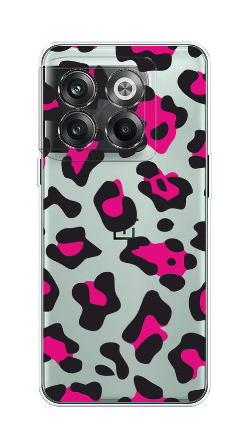 

Чехол на OnePlus Ace Pro "Pink cow spots", Черный;розовый, 153350-1