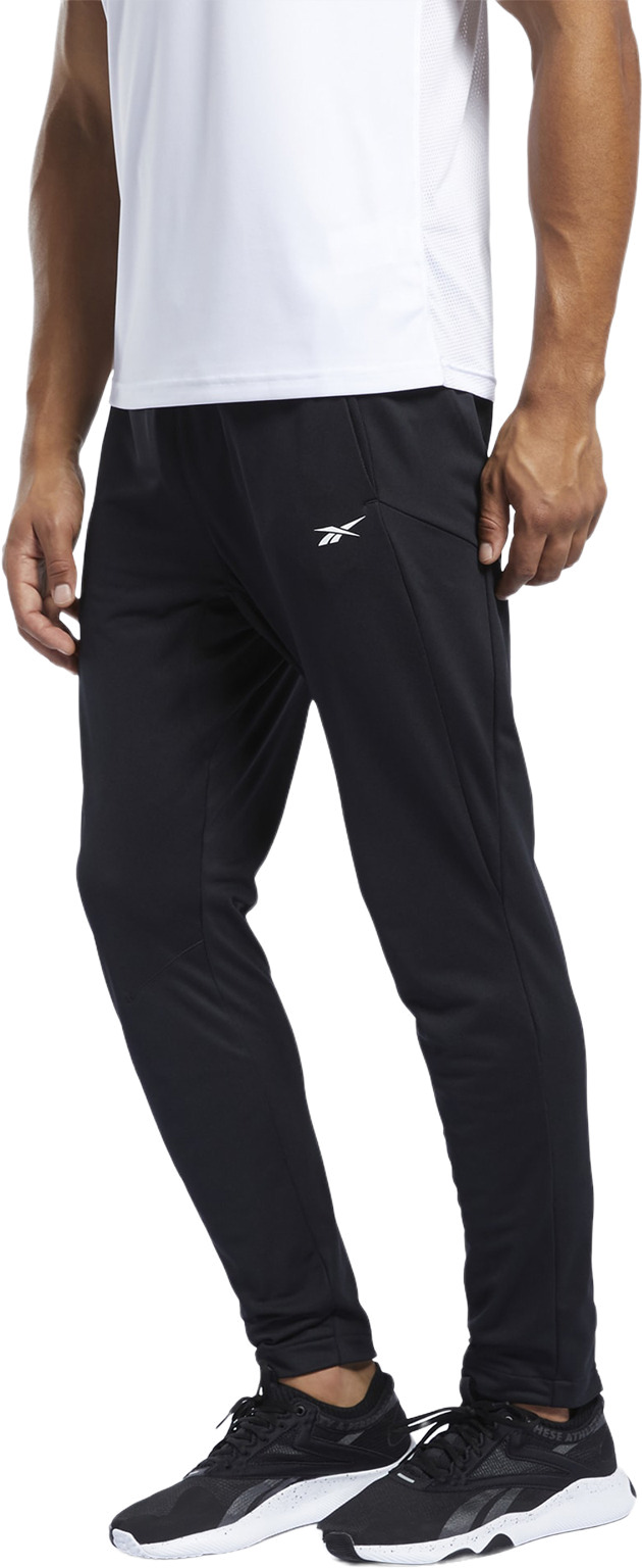 Спортивные брюки мужские Reebok Workout Knit Trackster Pant черные L 4250₽