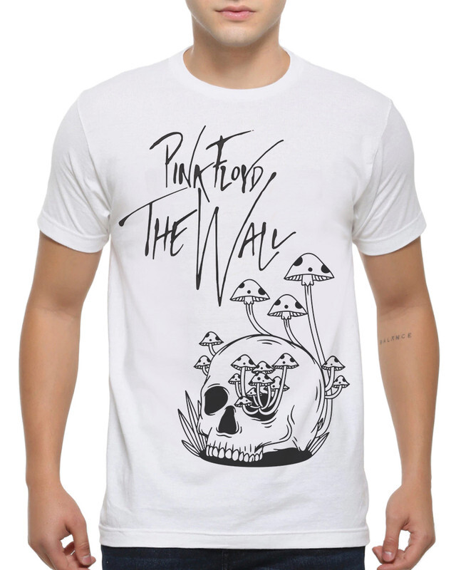 фото Футболка мужская dream shirts pink floyd - the wall белая 3xl