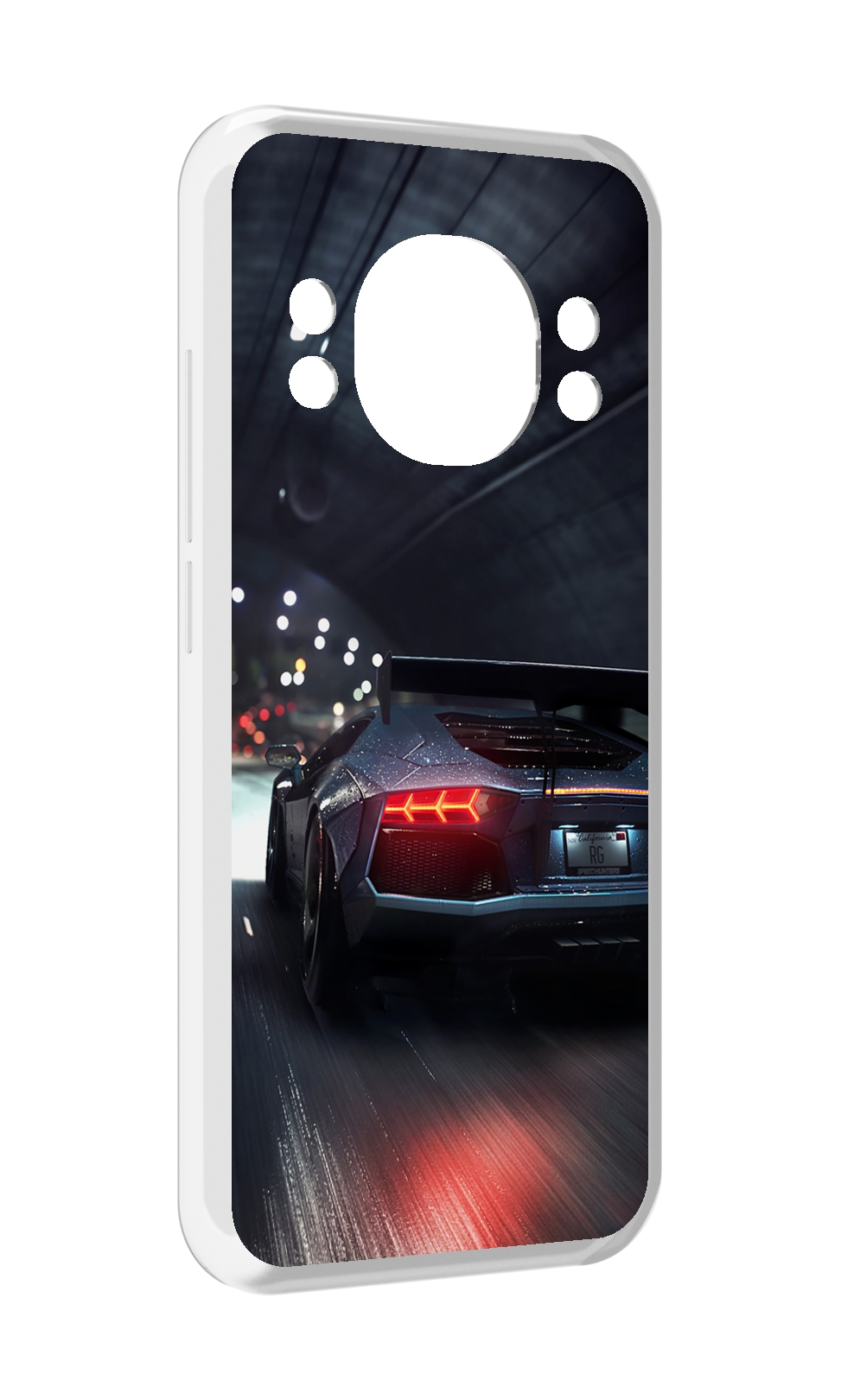 

Чехол MyPads Ламба мужской для Doogee S98 / S98 Pro, Прозрачный, Tocco