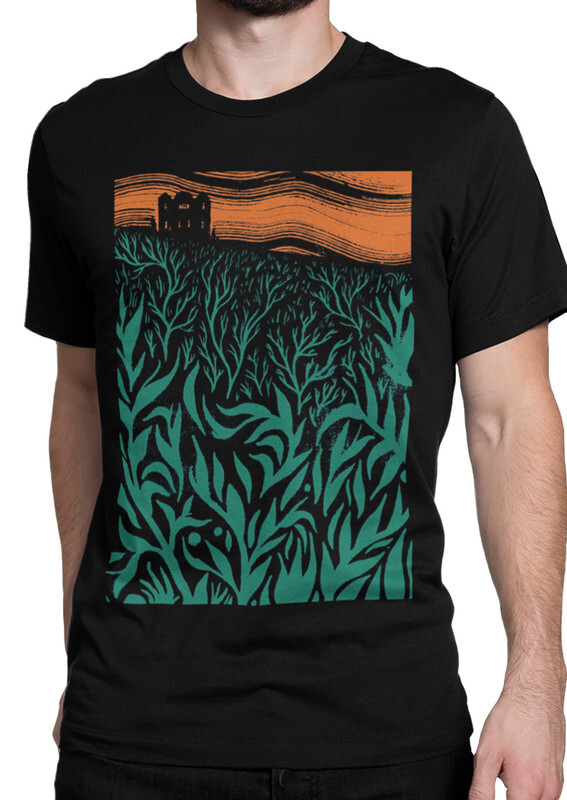 

Футболка мужская Dream Shirts Фермерские Поля черная XL, Фермерские Поля
