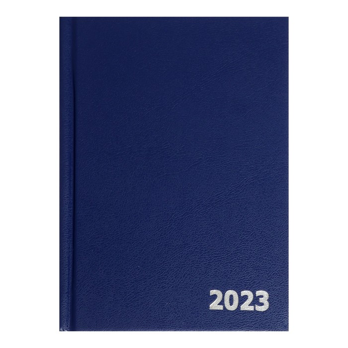 

Ежедневник датир 2023г А6 168л б/вин, Синий