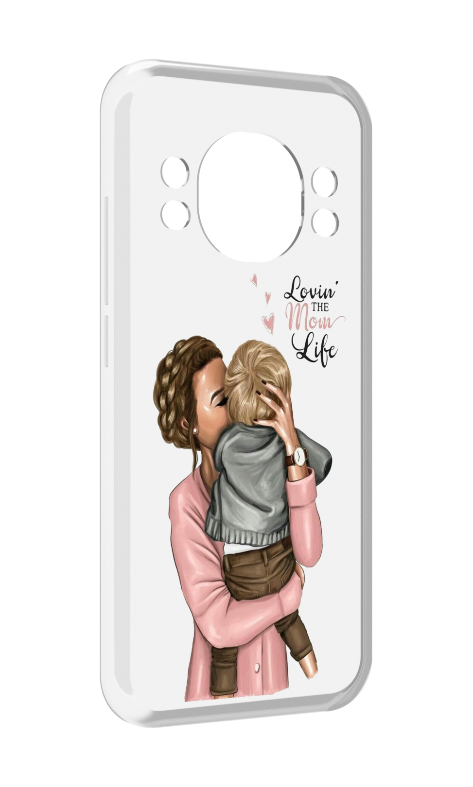 

Чехол MyPads Любовь-мамы детский для Doogee S98 / S98 Pro, Прозрачный, Tocco