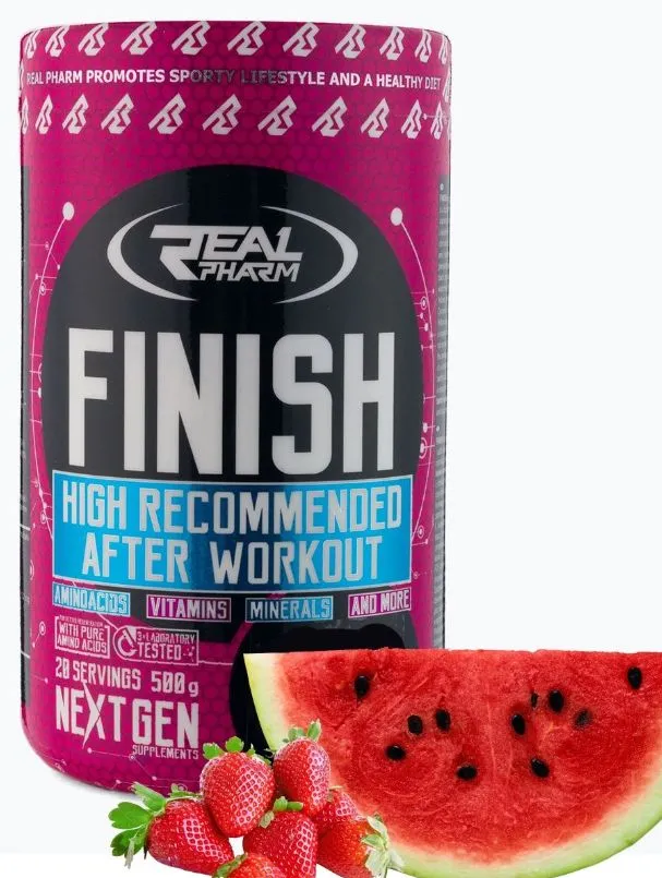

Real Pharm, Finish, 500г (Клубника-Арбуз)