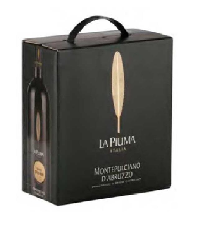 

Вино La Piuma Montepulciano красное полусухое 12% 3 л