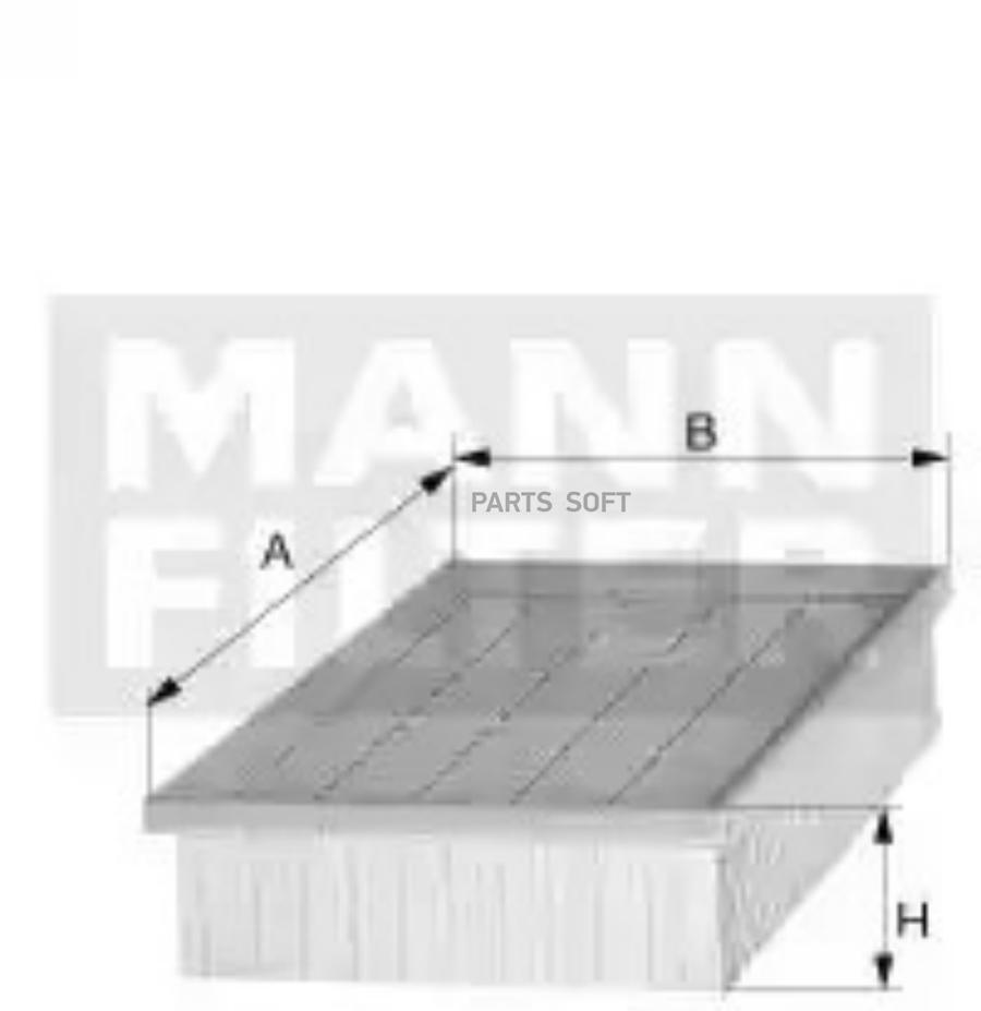 

Фильтр воздушный MANN-FILTER C28200