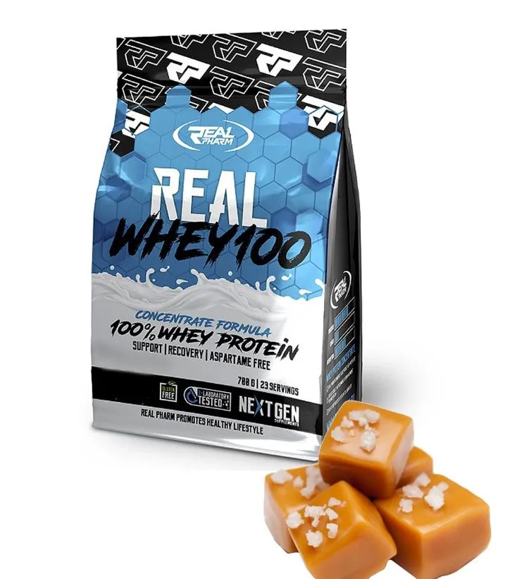 

Real Pharm, Real Whey, 700г (Соленая Карамель)
