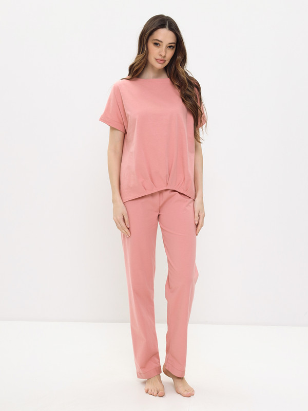 Пижама женская Luisa Moretti 246621 розовая S